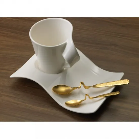 NewWave Caffè - Spoon kávéskanál aranyozott 17,5cm