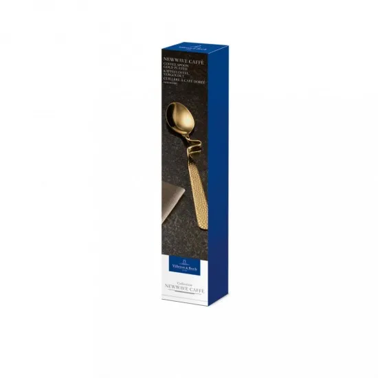 NewWave Caffè - Spoon kávéskanál aranyozott 17,5cm