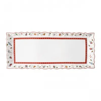 Toy's Delight süteményes tál szögletes 39x16 cm