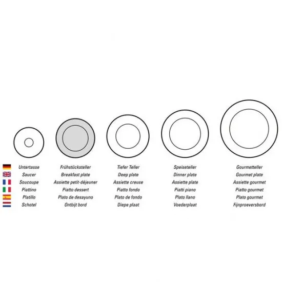 Toy's Delight desszerttányér szögletes 22x22cm