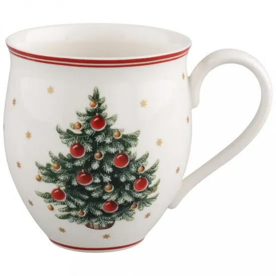 Toy's Delight bögre karácsonyfa dekorral 0,44l