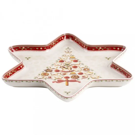 Winter Bakery Delight csillag alakú tál nagy 37,5x33cm