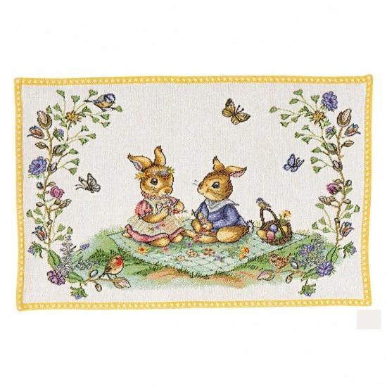 Spring Fantasy gobelin tányéralátét 32x48cm Piknik