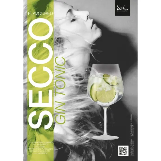 Eisch Secco Flavoured Gin & Tonic, 2 db díszhengerben