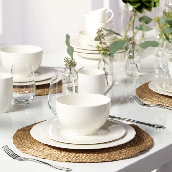 Basic White VIVO Kezdőkészlet 3x6 db tányér