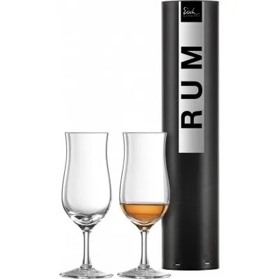 Eisch Jeunesse rumos pohár, 2db díszhengerben Eisch Jeunesse rumos pohár, 2db díszhengerben