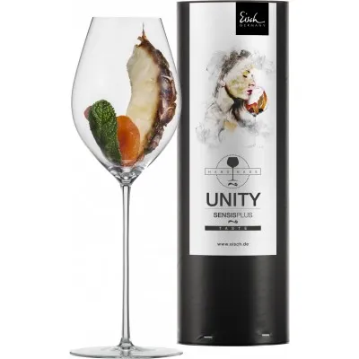 Eisch Unity Sensis plus pezsgős pohár díszhengerben 25 cm 4 dl