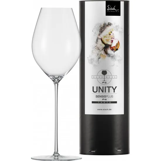 Eisch Unity Sensis plus pezsgős pohár díszhengerben 25 cm 4 dl