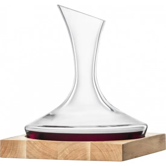 Eisch dekantáló fa tartóval 7,5 dl