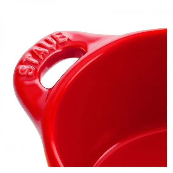Staub kerámia Mini Cocotte | 10cm | 0,2 l | meggypiros | kerek