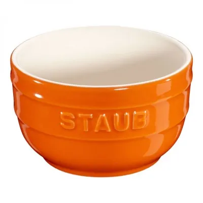 Staub kerámia Ramekin tálka | 2 db | narancs | kerek