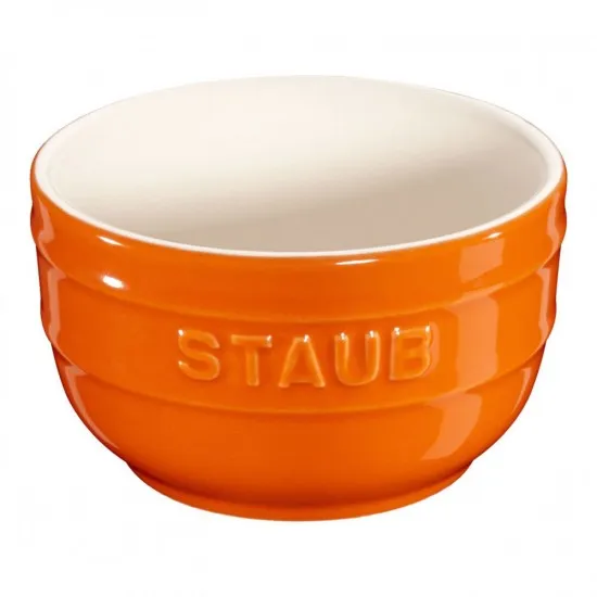 Staub kerámia Ramekin tálka | 2 db | narancs | kerek