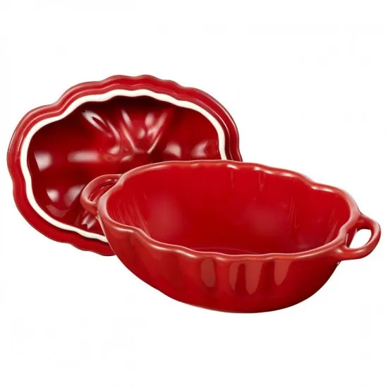 Staub kerámia Cocotte | 16cm | 0.50l|  Cherry | paradicsom