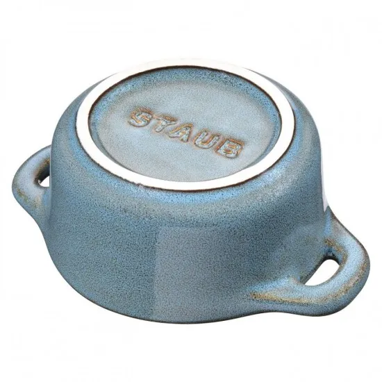 Staub kerámia Mini Cocotte | 10cm | 0.20l | türkiz | kerek