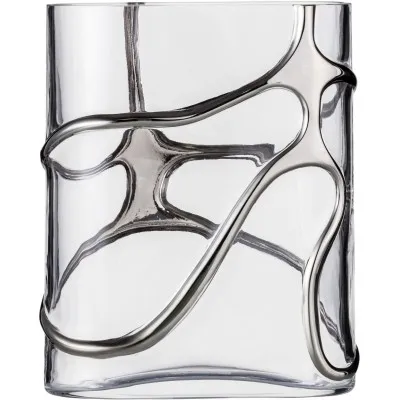 Eisch Stargate váza, platina, 22,3 cm Eisch Stargate váza, platina, 22,3 cm