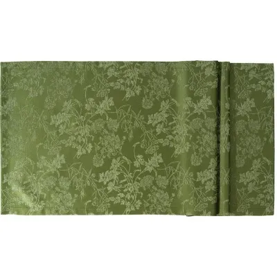 Sander Flores abrosz, zöld, arany virágos,140x200 cm