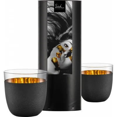 Eisch Cosmo gold pohár 2 db díszhengerben