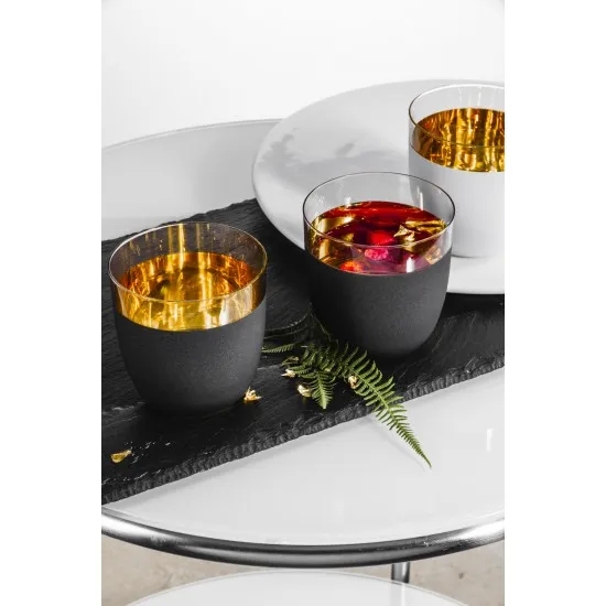 Eisch Cosmo gold pohár 2 db díszhengerben