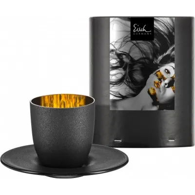 Eisch Cosmo gold eszpresszócsésze + csészealj