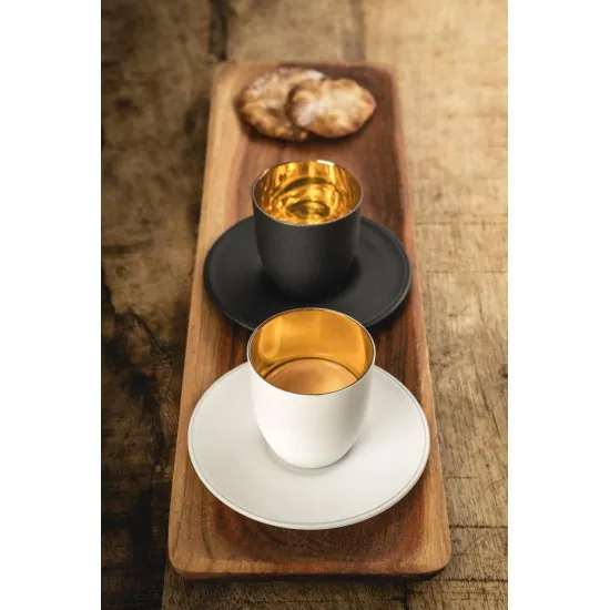 Eisch Cosmo gold eszpresszócsésze + csészealj 2 db