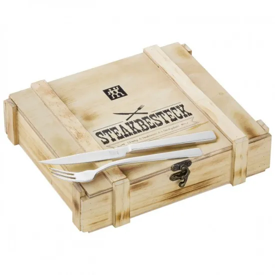 Zwilling steakkés/villa készlet | rozsdamentes | 12 részes | 6 személyes