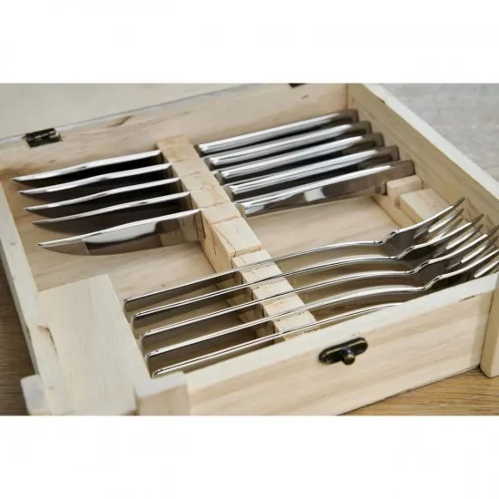 Zwilling steakkés/villa készlet | rozsdamentes | 12 részes | 6 személyes