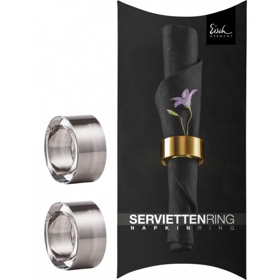 Eisch Serviettenringe szalvétagyűrű platina, 2 db Eisch Serviettenringe szalvétagyűrű platina, 2 db