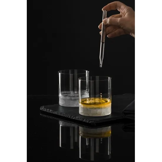 Eisch Gentleman Whisky Pipetta, platina
