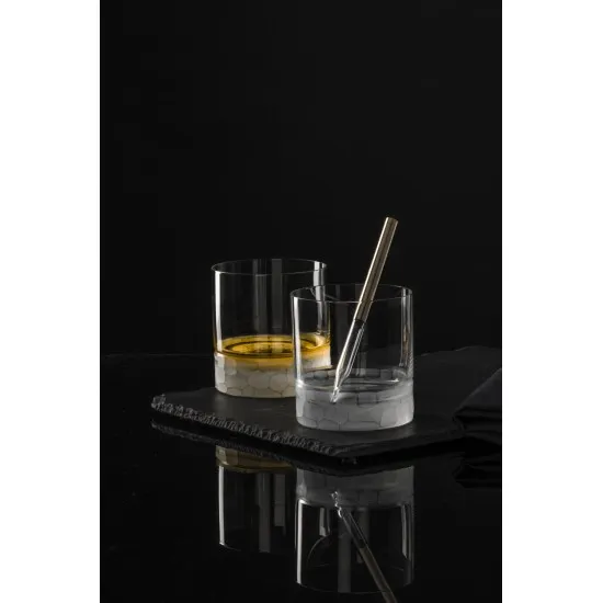 Eisch Gentleman Whisky Pipetta, platina